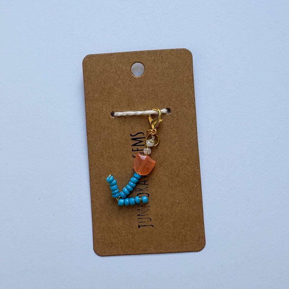 Tulip Beaded Charm